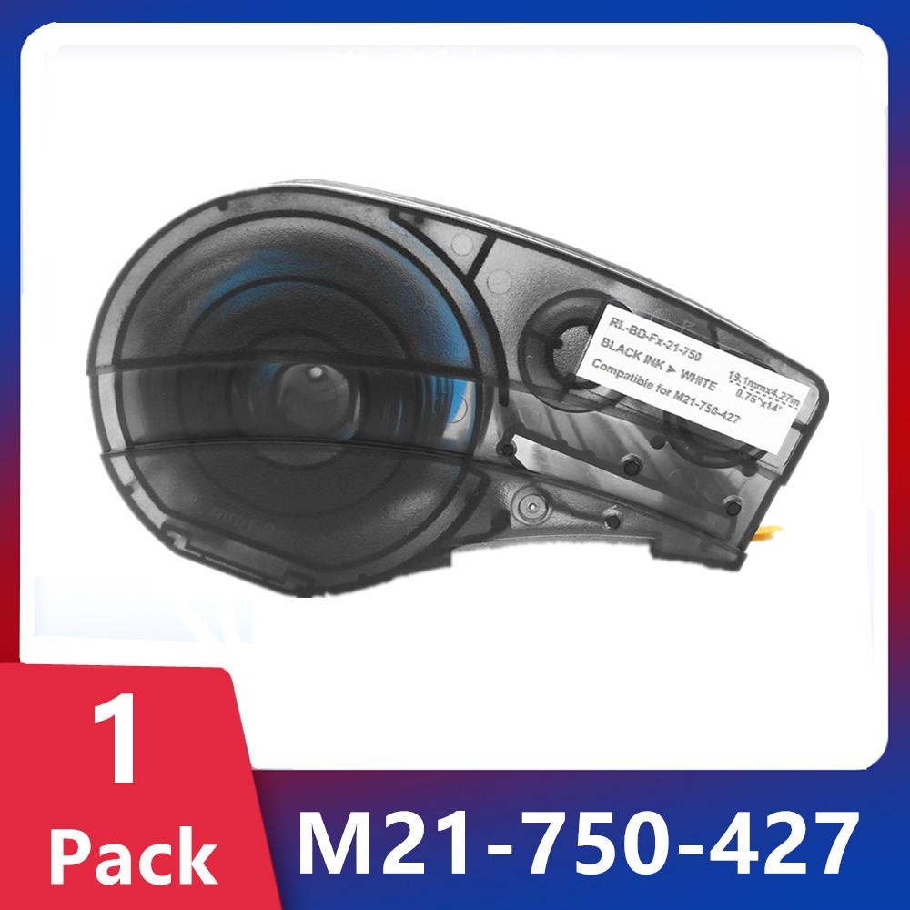 Label Printer Tape - 1PK M21-750-427 0.75 