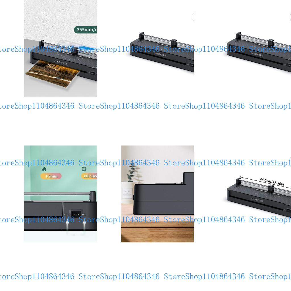 Document Laminator Pouch - 5ASD 2 en 1 Hot froid