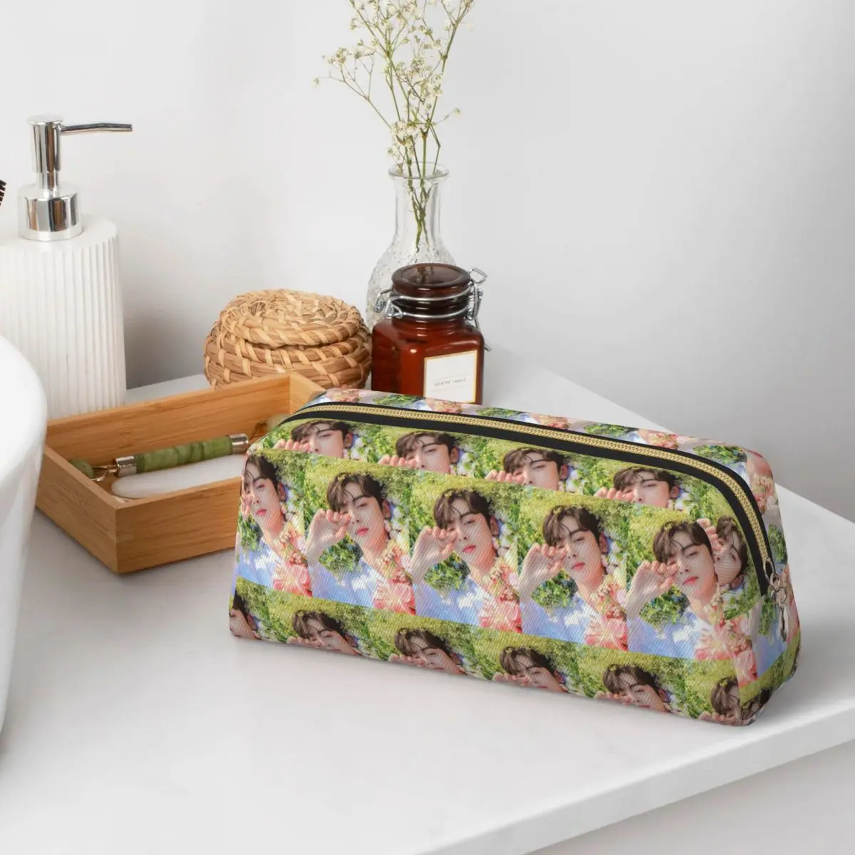 Stationery And Office Supply Chain - Cha EunWoo Kpop Astro – trousse