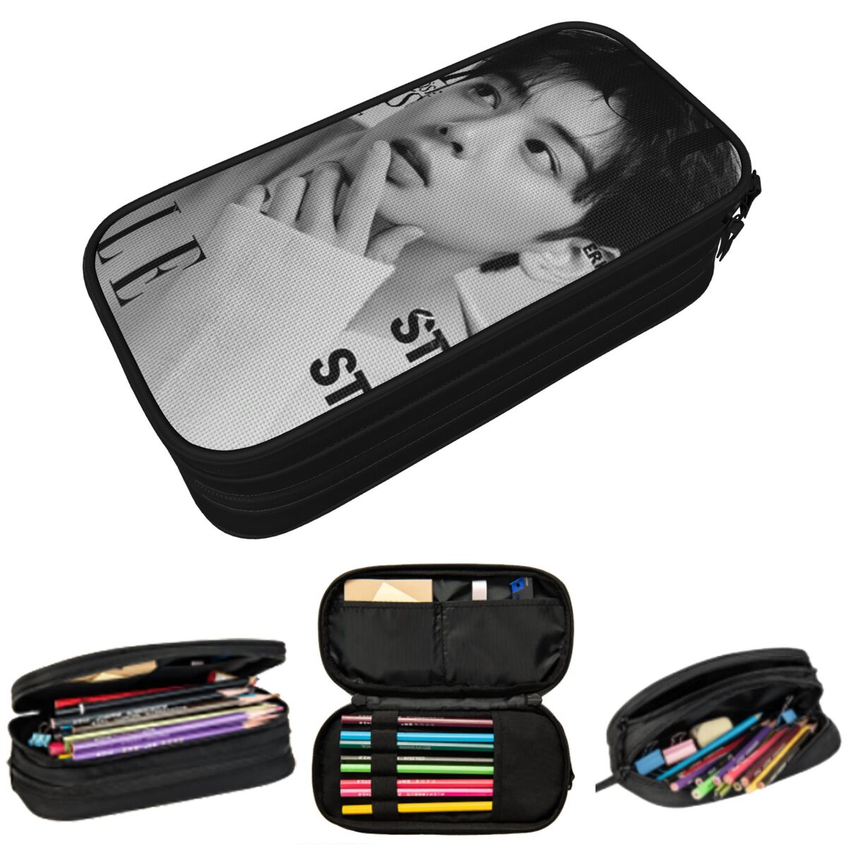 Stationery And Office Supply Chain - Cha EunWoo Kpop Astro – trousse