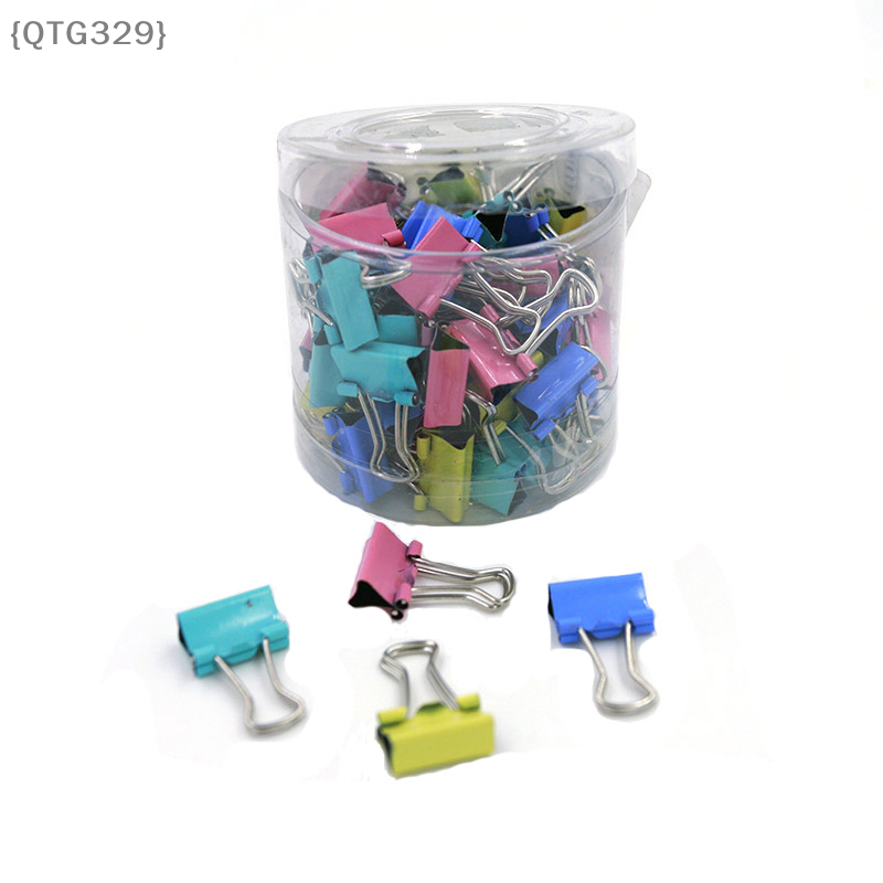 Binder Clip Assorted - 【F2-QT329】60 pinces à documents miniatures en