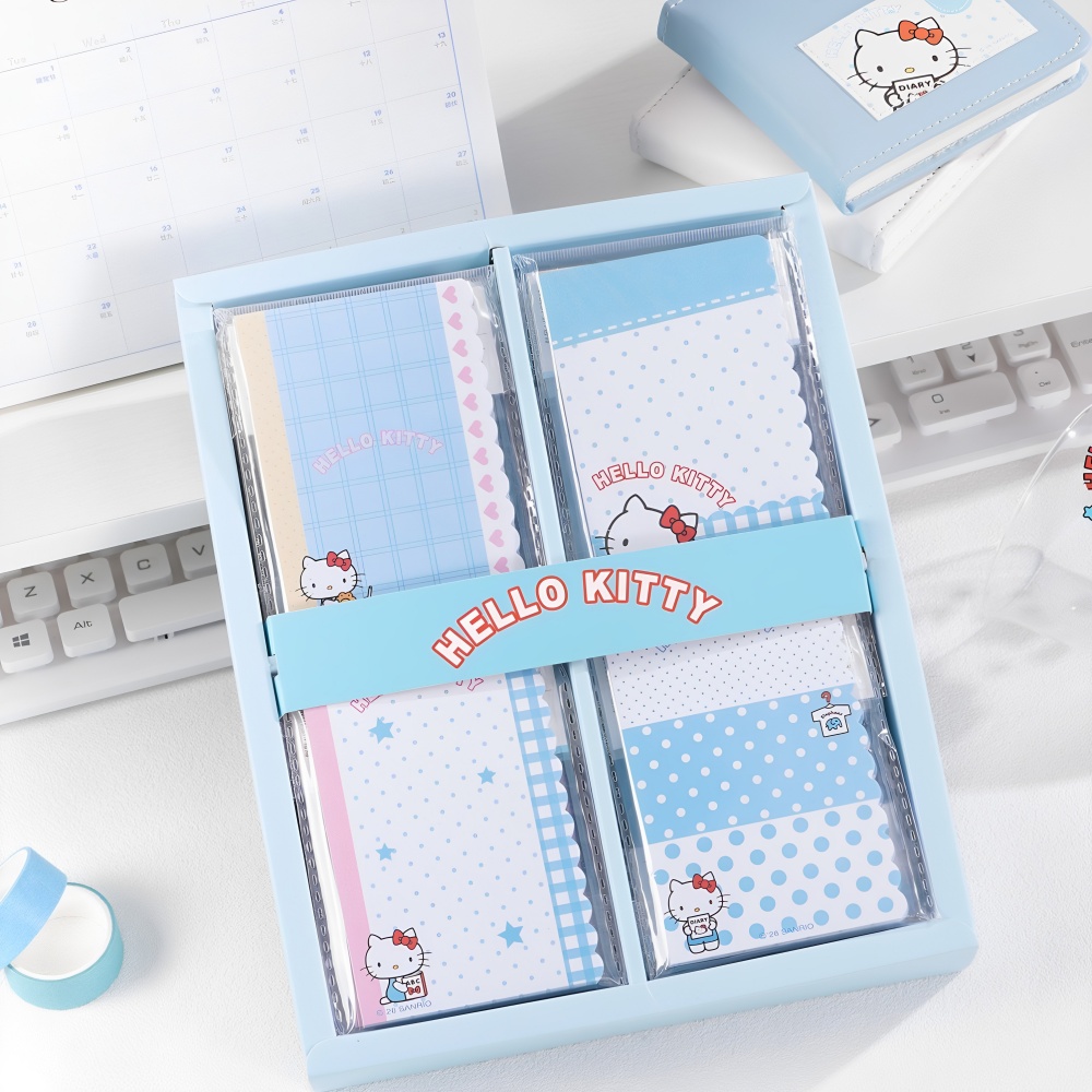 Stationery Office Items List - Bloc-notes authentique Sanrio Hello Kitty M5,