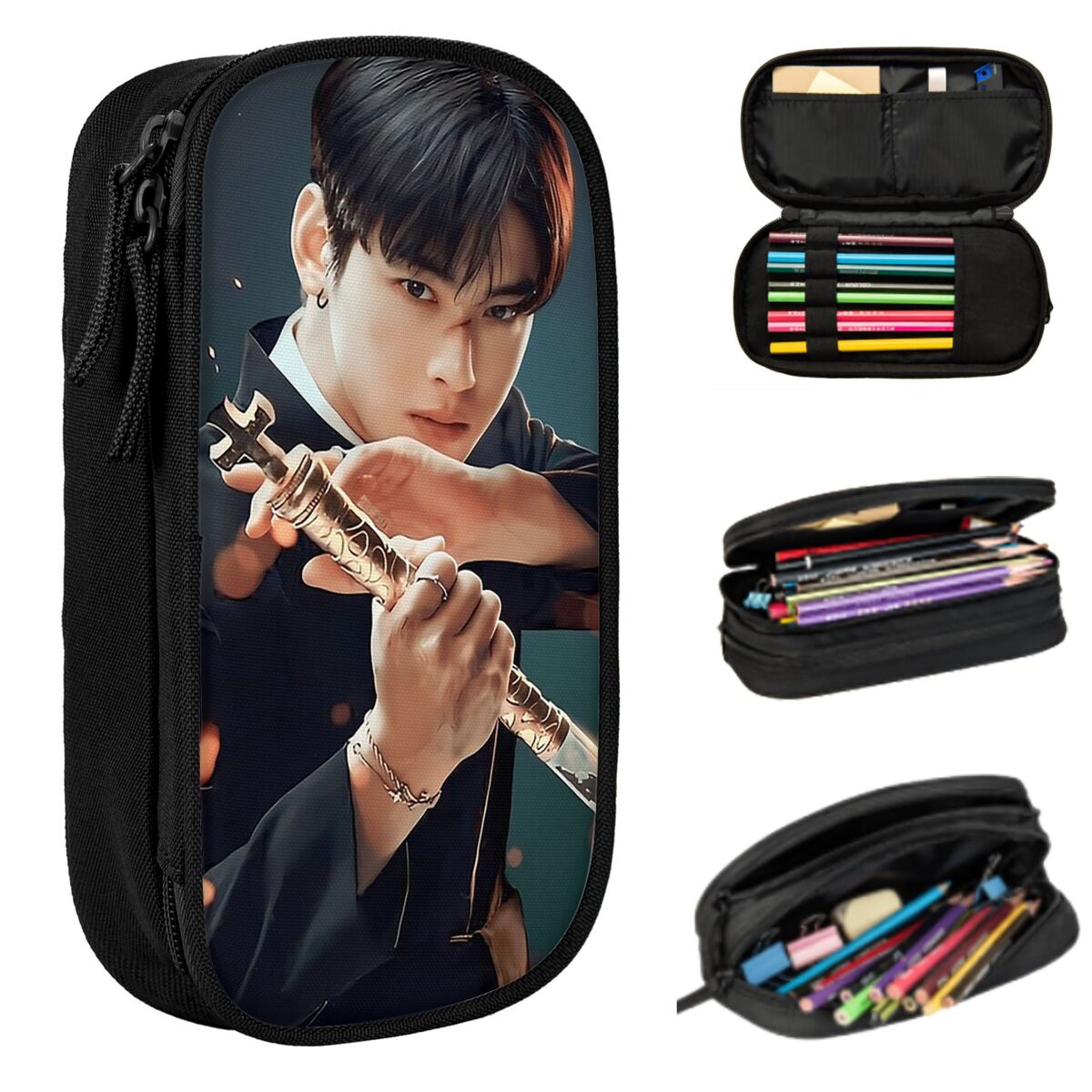 Cha Eunwoo – trousse à crayons - Stationery And Office Supply Chain avis et prix