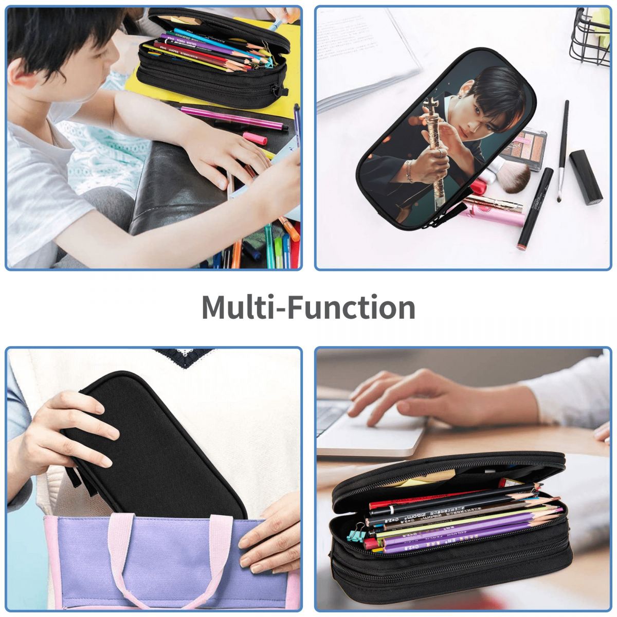 Cha Eunwoo – trousse à crayons - Stationery And Office Supply Chain avis et prix