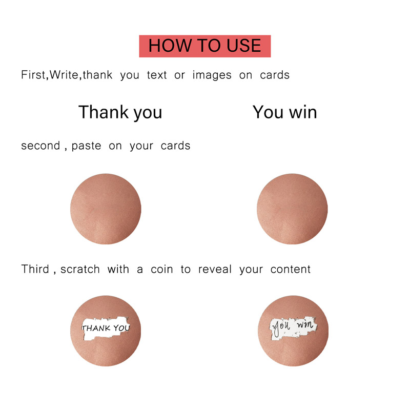 Autocollants ronds à gratter e - Label Printer Tape avis et prix