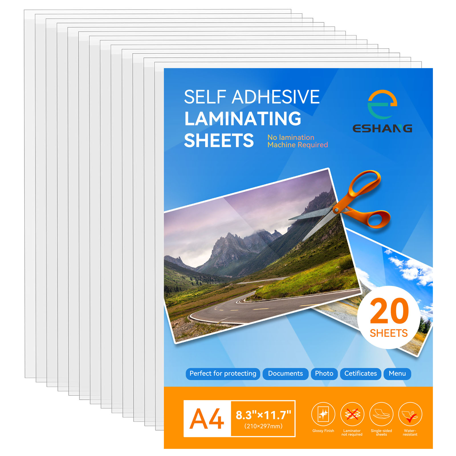 ESHANG 20 feuilles de stratifi - Document Laminator Pouch avis et prix