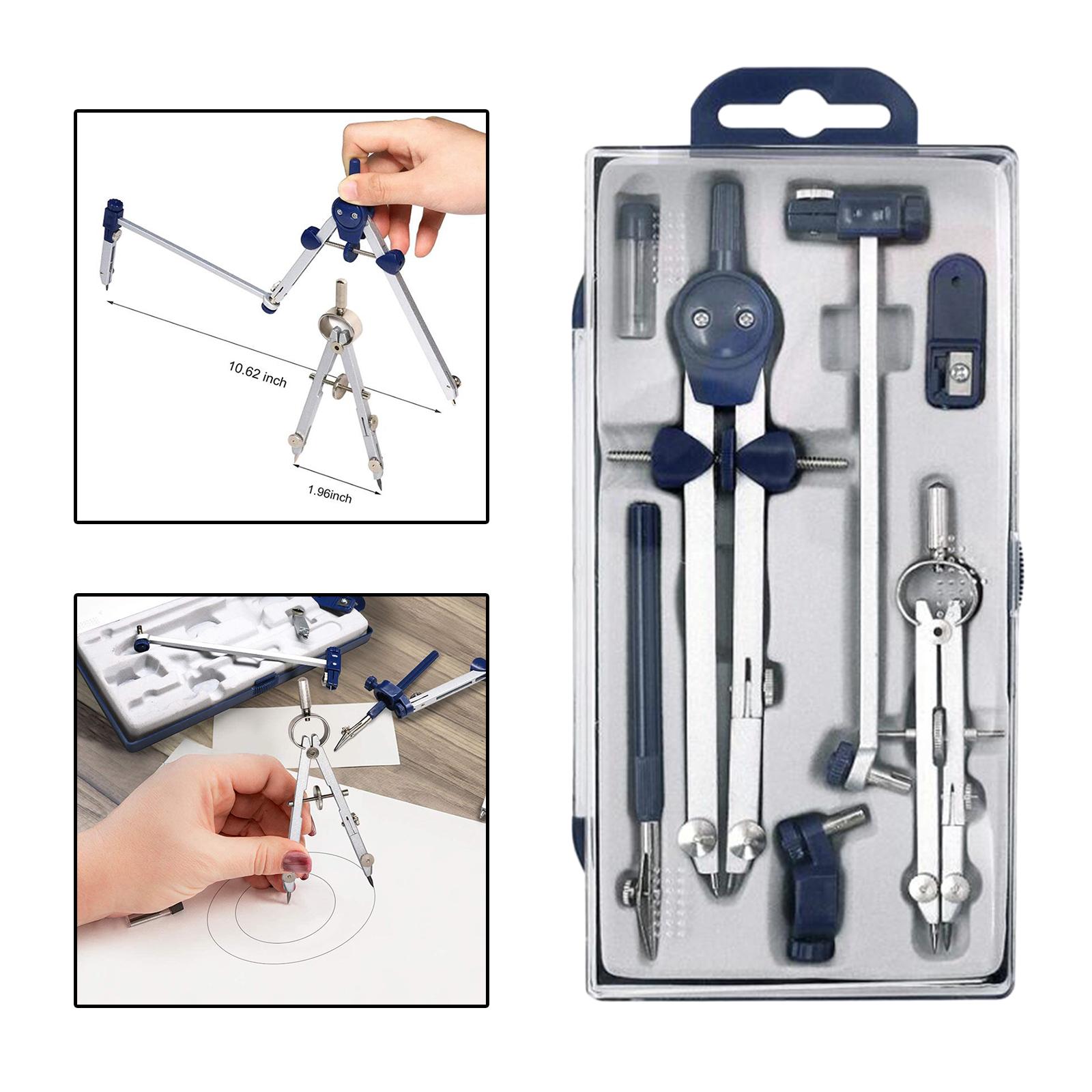 Ensemble de géométrie 7 pièces - Compass Geometry Set avis et prix