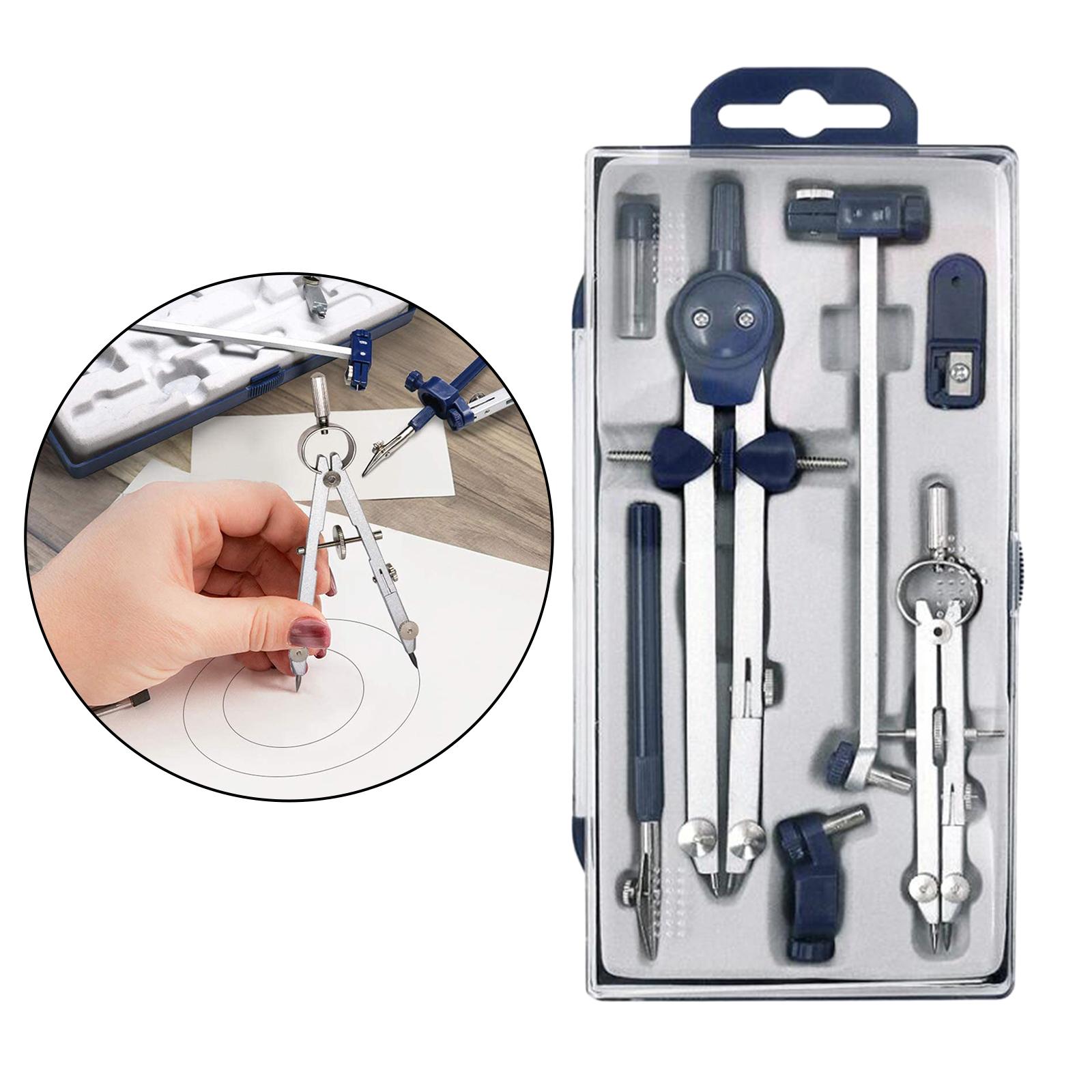 Ensemble de géométrie 7 pièces - Compass Geometry Set avis et prix