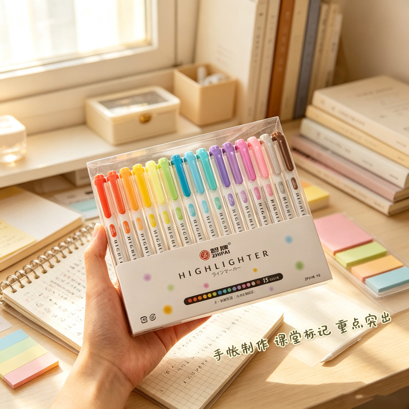 Surligneurs pastel double tête - Highlighter Set Pastel avis et prix
