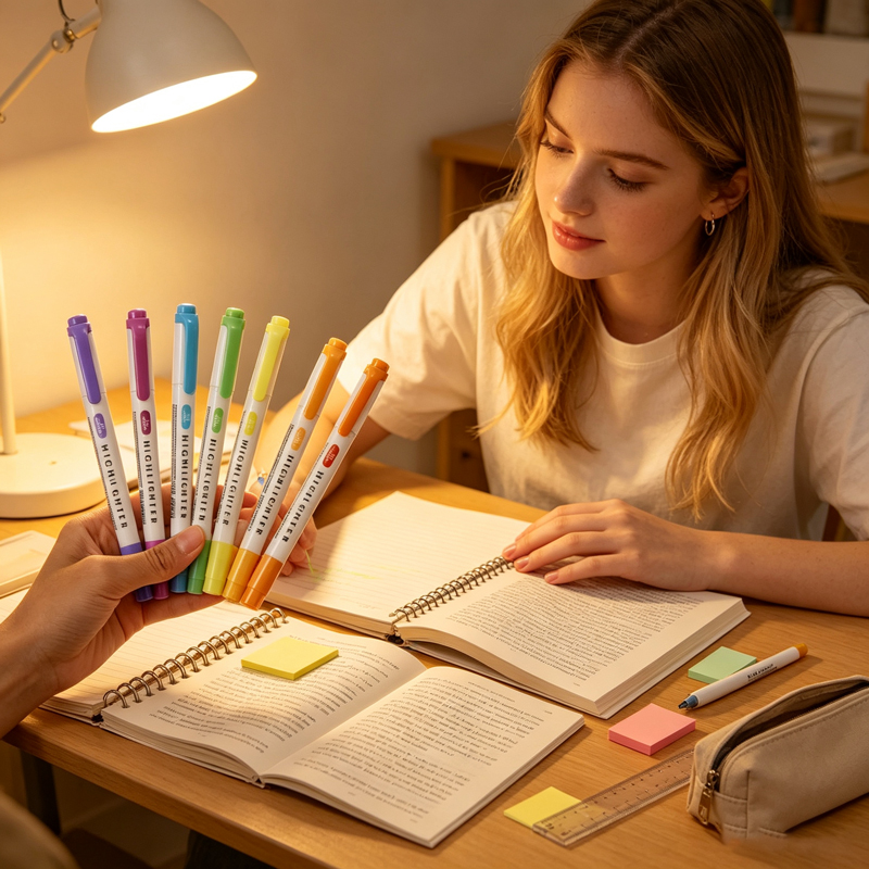 Surligneurs pastel double tête - Highlighter Set Pastel avis et prix