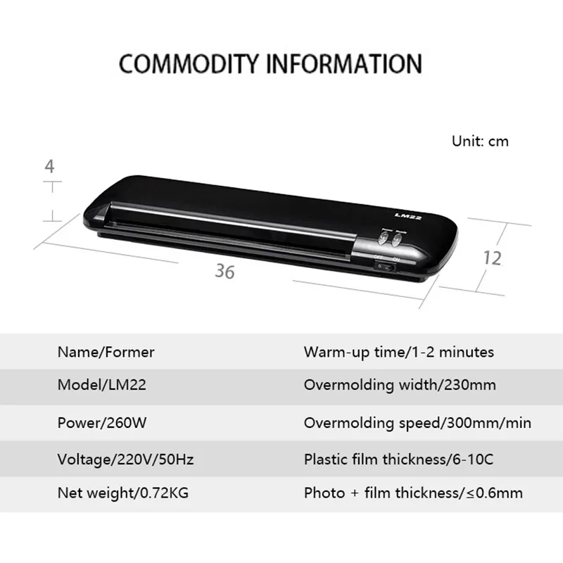 Excellente machine à plastifie - Document Laminator Pouch avis et prix