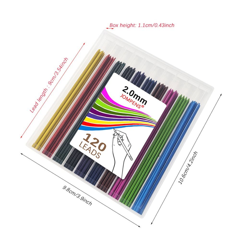 120 pièces de mine de crayon m - Mechanical Pencil Lead avis et prix