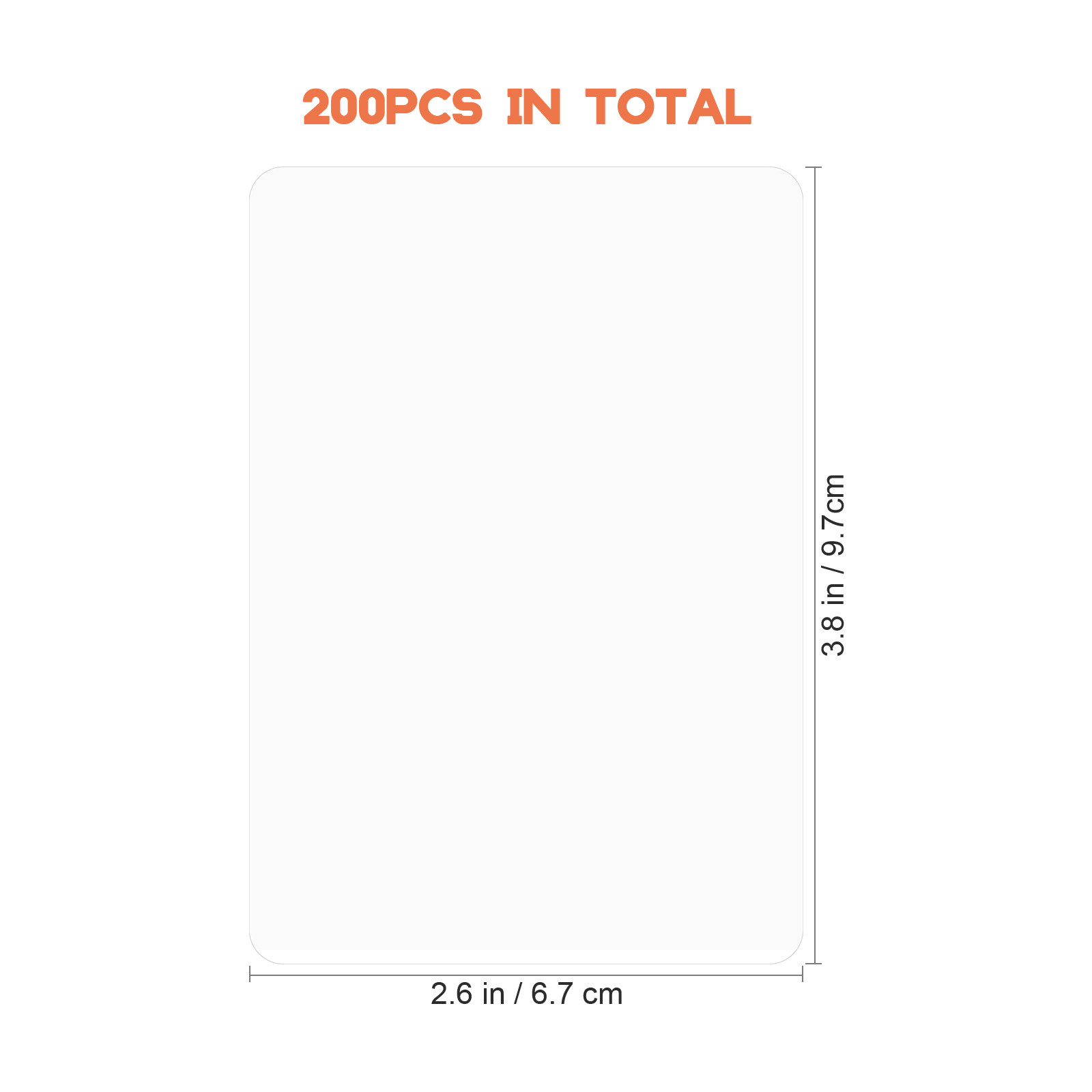200 feuilles de plastification - Document Laminator Pouch avis et prix