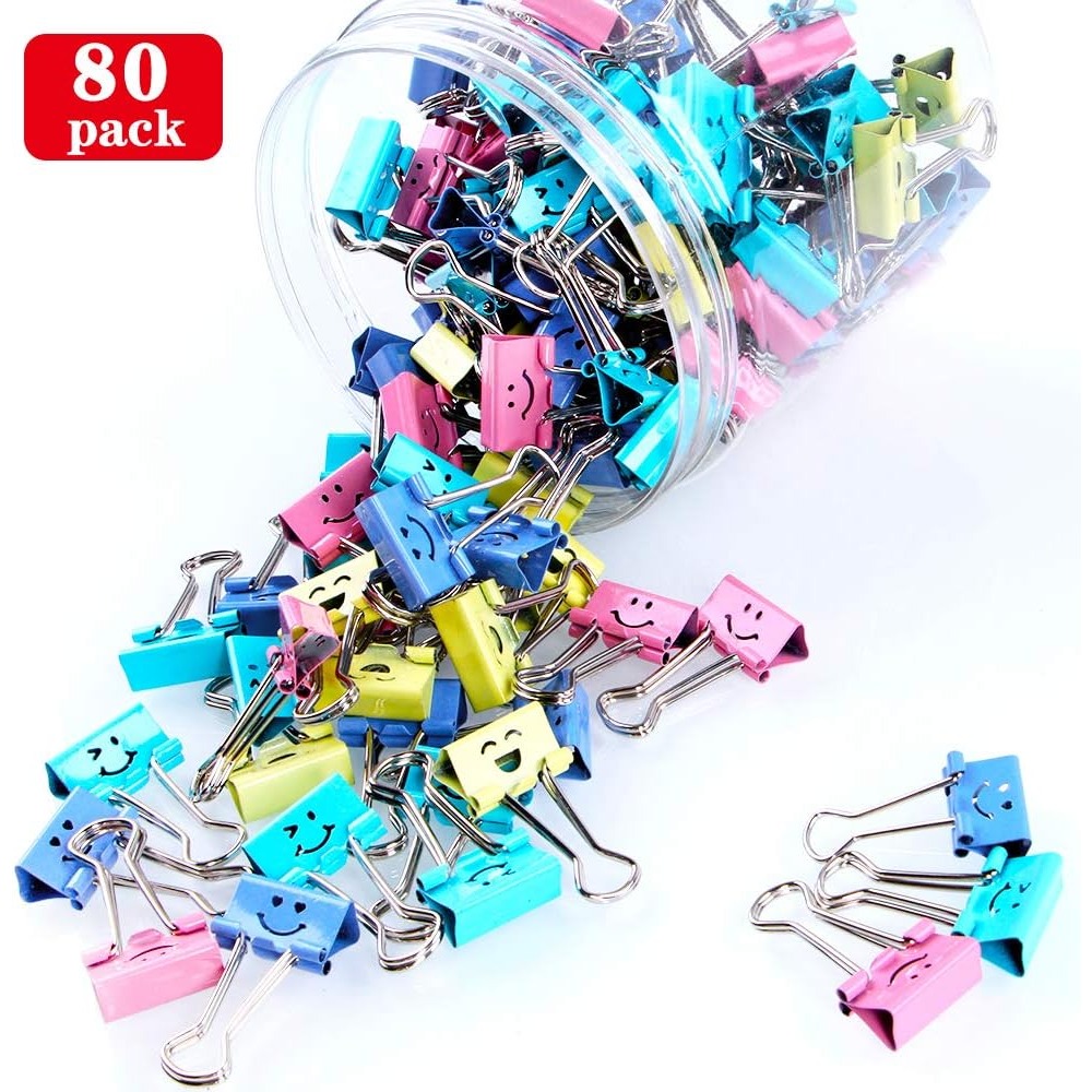 80 pinces à papier assorties,  - Binder Clip Assorted avis et prix