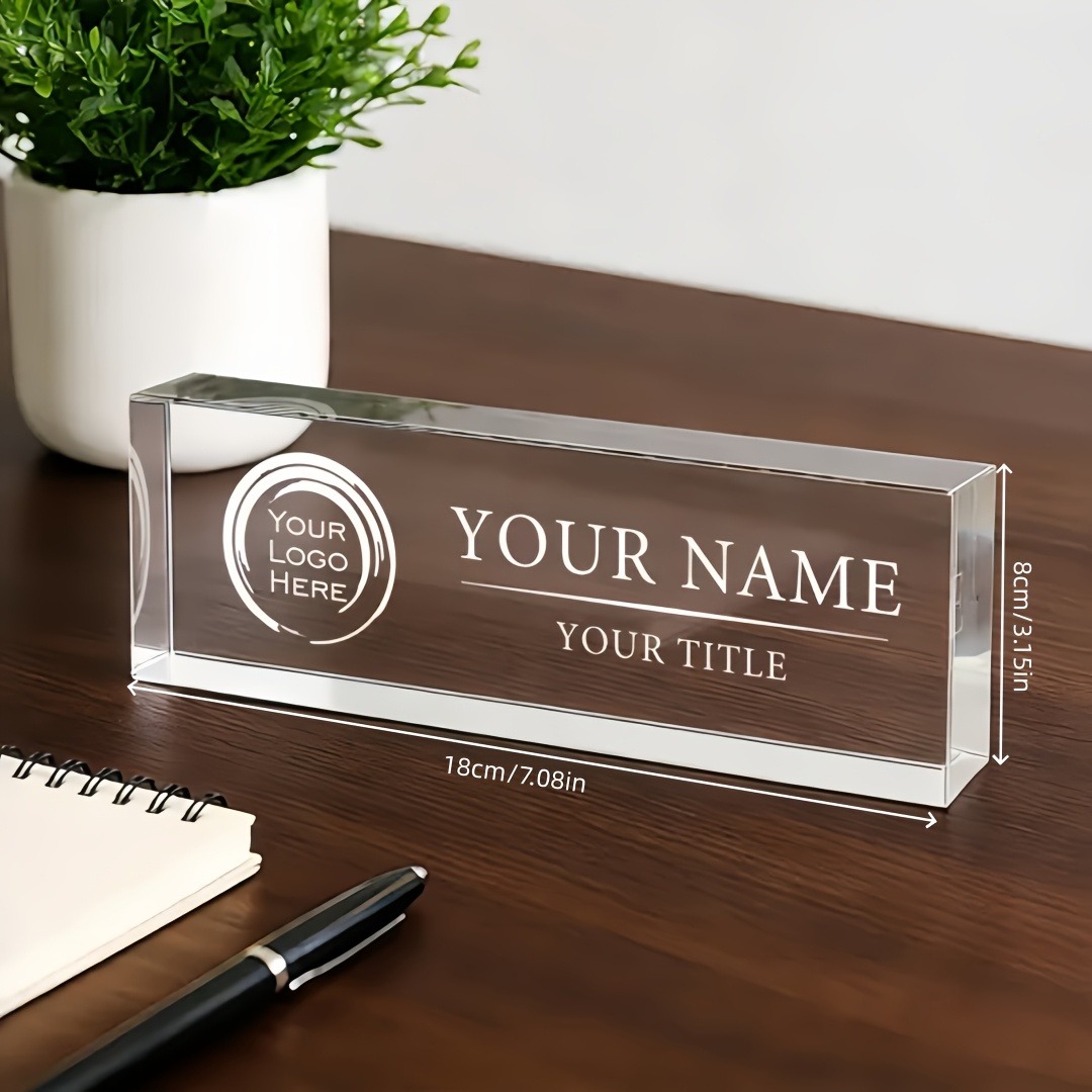 Plaque de nom de bureau person - Desk Name Plate avis et prix