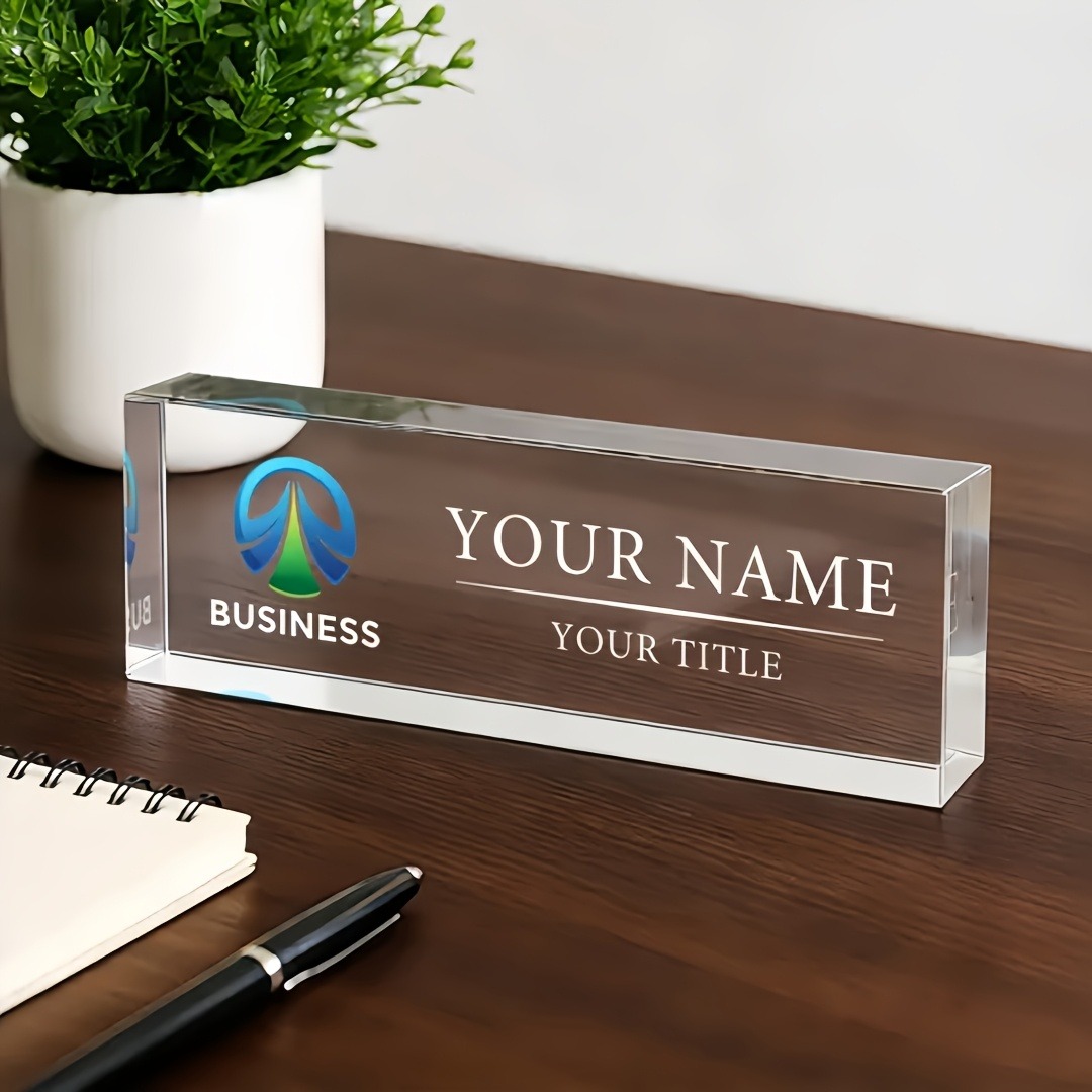 Plaque de nom de bureau person - Desk Name Plate avis et prix