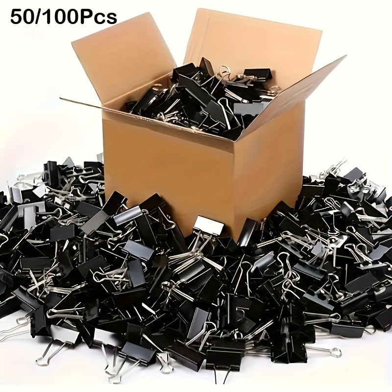 Clips de reliure colorés et no - Binder Clip Assorted avis et prix