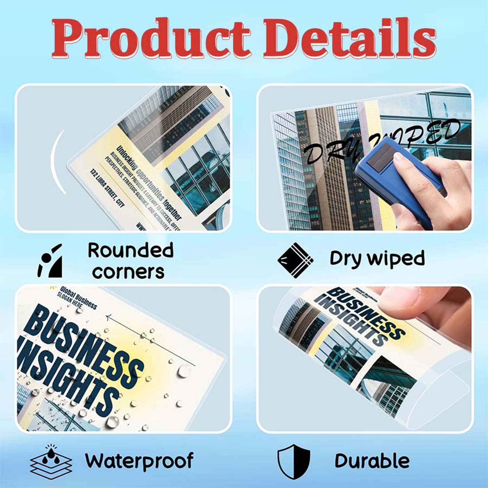 100 pochettes de plastificatio - Document Laminator Pouch avis et prix