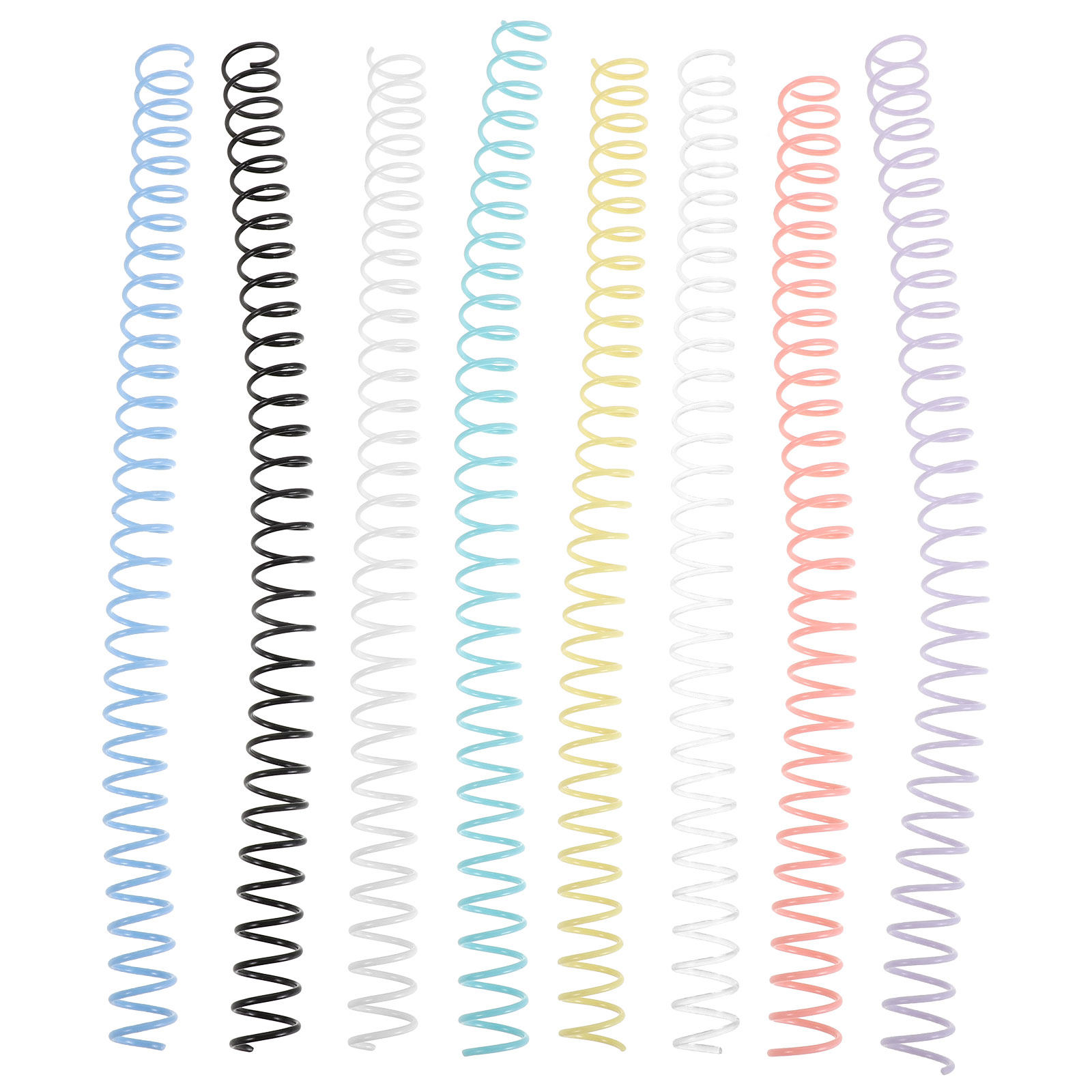 8 pièces de spirales de reliur - Binding Comb Plastic avis et prix