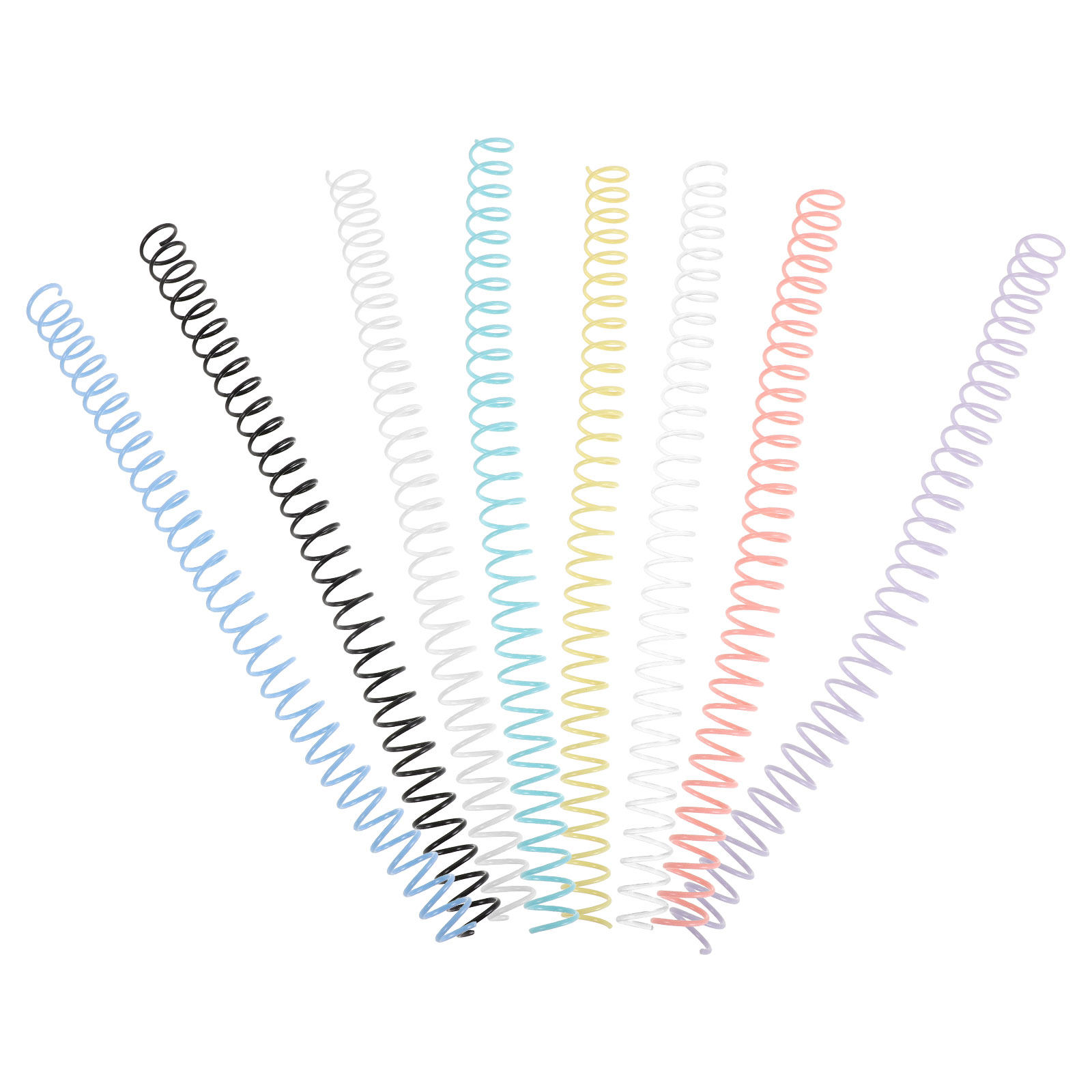 8 pièces de spirales de reliur - Binding Comb Plastic avis et prix