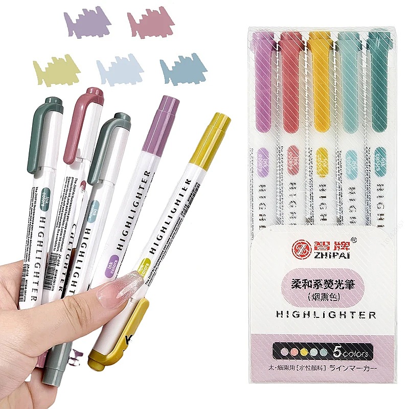 6 surligneurs pastel aux coule - Highlighter Set Pastel avis et prix