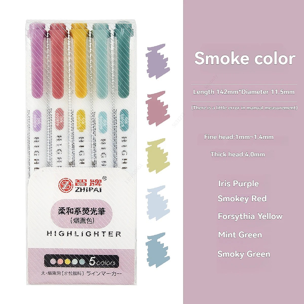 6 surligneurs pastel aux coule - Highlighter Set Pastel avis et prix