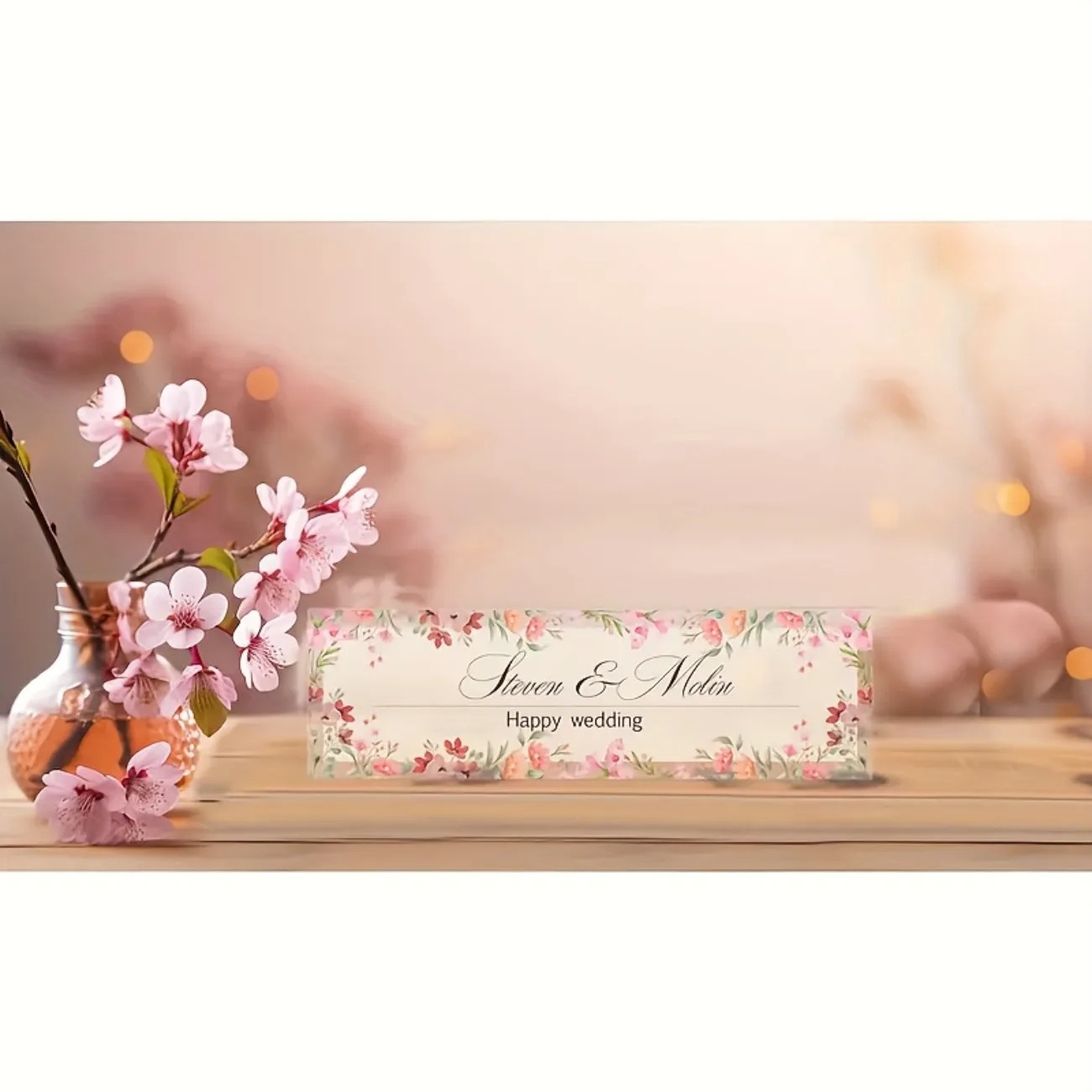 Plaque de nom de bureau en acr - Desk Name Plate avis et prix
