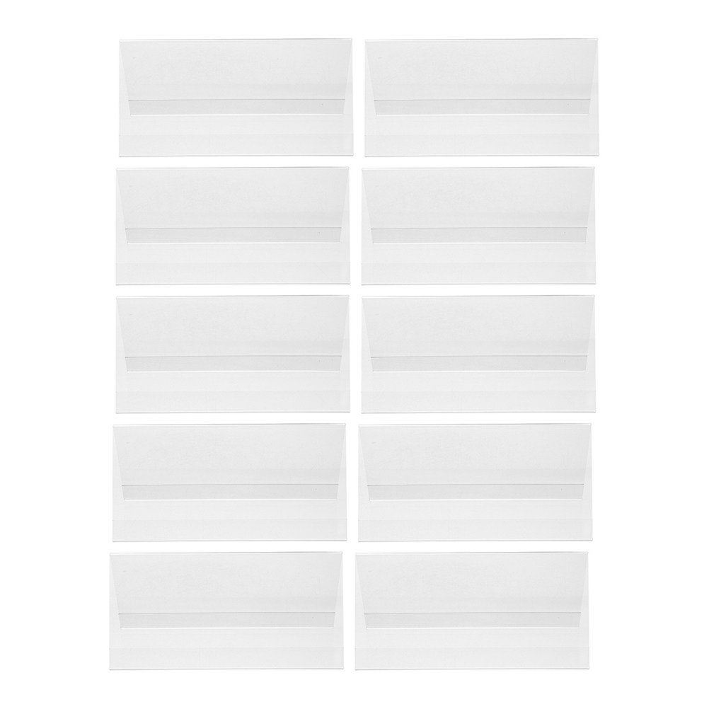 10 pièces de supports de plaqu - Desk Name Plate avis et prix